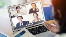 Video conference concept. Teleconference. Telemeeting. Webinar. Online seminar. e-Learning. Video conference concept. Teleconference. Telemeeting. Webinar. Online seminar. e-Learning.