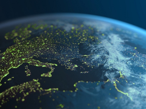 Europe and surrounding areas seen from space. Perfectly usable for topics like global business or European economy and culture. High quality 3D rendered image made from ultra high res 20k textures by NASA:
https://visibleearth.nasa.gov/images/55167/earths-city-lights,
https://visibleearth.nasa.gov/images/73934/topography,
https://visibleearth.nasa.gov/images/57747/blue-marble-clouds/77558l Europe and surrounding areas seen from space. Perfectly usable for topics like global business or European economy and culture. High quality 3D rendered image made from ultra high res 20k textures by NASA:
https://visibleearth.nasa.gov/images/55167/earths-city-lights,
https://visibleearth.nasa.gov/images/73934/topography,
https://visibleearth.nasa.gov/images/57747/blue-marble-clouds/77558l